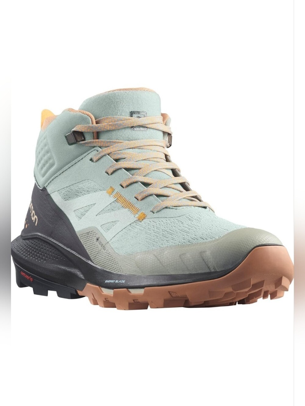 Salomon OUTpulse Mid GTX W Women's Hiking Boots US 8 Medium Wrought Iron/Ebony
